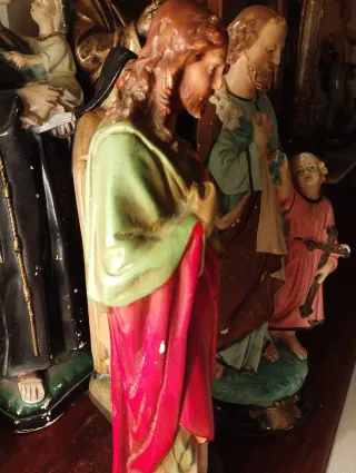 Antica statua Sacro Cuore di Gesù