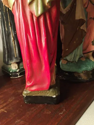 Antica statua Sacro Cuore di Gesù