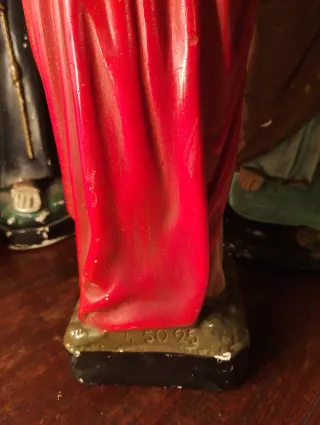 Antica statua Sacro Cuore di Gesù