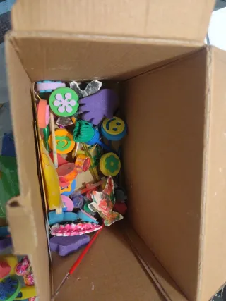 Pack de pinturas, accesorios y sellos !