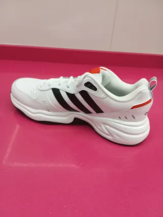 Zapatillas Adidas Hombre Blancas y Rojas