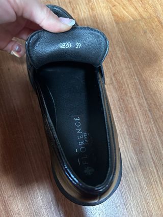 Mocassini neri donna scarpe zapatos mocasines