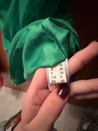 Abito da cerimonia verde