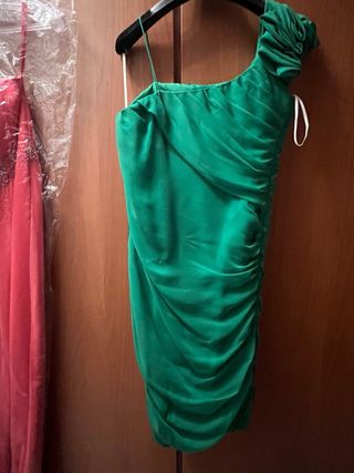 Abito da cerimonia verde