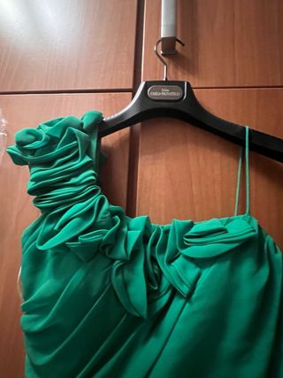 Abito da cerimonia verde