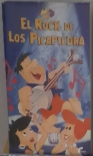 VHS El Rock de Los Picapiedra