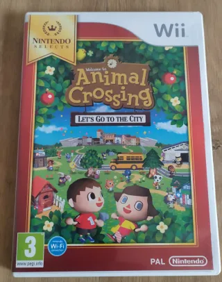 Animal Crossing Wii Nintendo Let's Go to the City