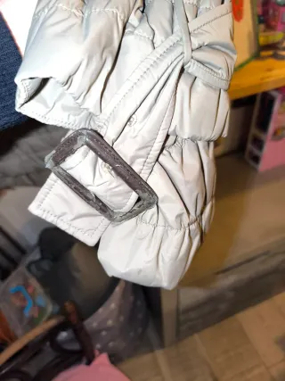 Chaqueta Purificación García beige-gris mujer