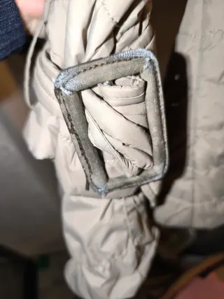 Chaqueta Purificación García beige-gris mujer