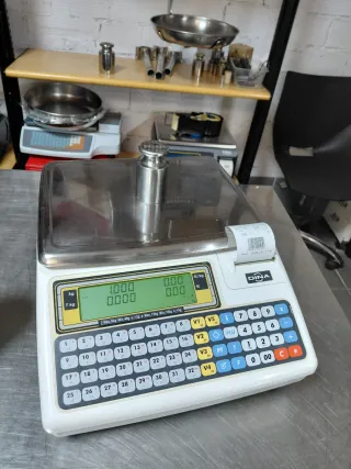 Balanza DINA K 350 con batería y 12V