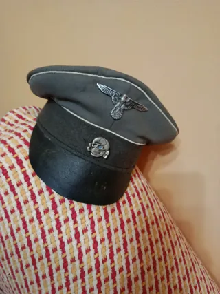 Gorra tipo alter art SS Alemania IIGM repro