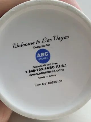 Tazza Ceramica Welcome to Fabulous Las Vegas