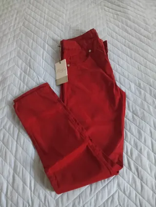 Pantaloni Kixs Jeans Rossi size 28 Vintage