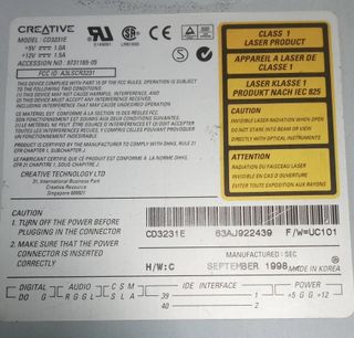 [PC Vintage] CD-ROM Creative 32x - IDE