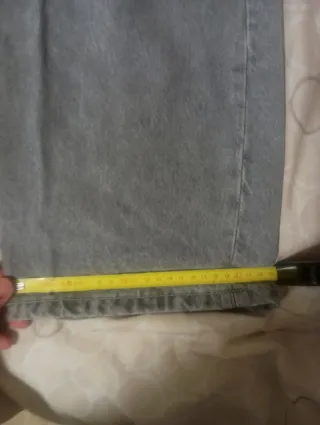 Pantalón oversize Pull&Bear azul Talla M