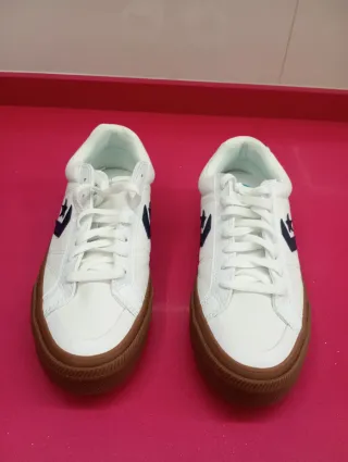 Converse Blancas Suela Marrón Hombre