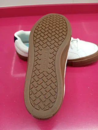 Converse Blancas Suela Marrón Hombre