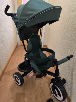 Triciclo Kinderkraft Aston Evolutivon verde