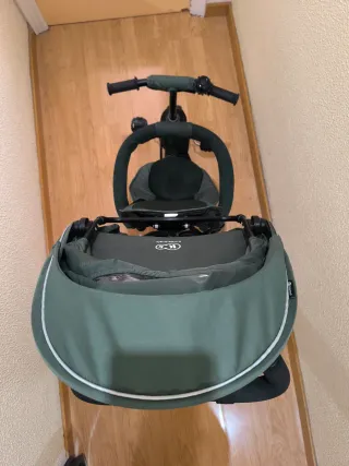 Triciclo Kinderkraft Aston Evolutivon verde