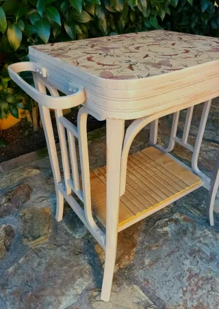 Antigua palanganera restaurada