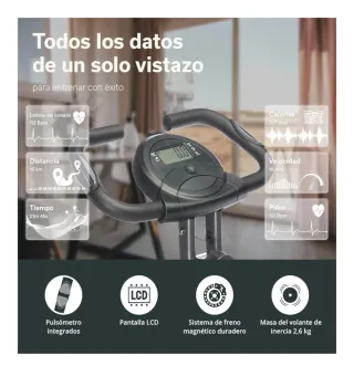 Bicicleta Estática Plegable Skandika