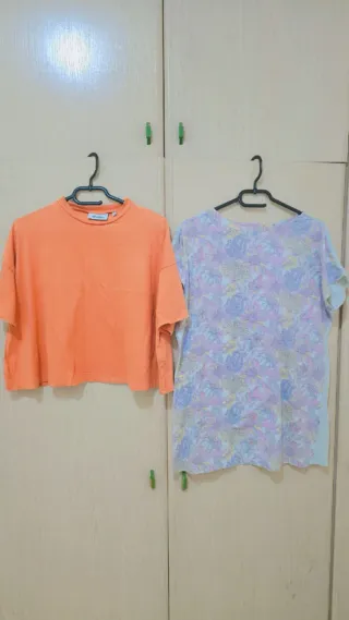 Lote 2 camisetas niña 1 euro