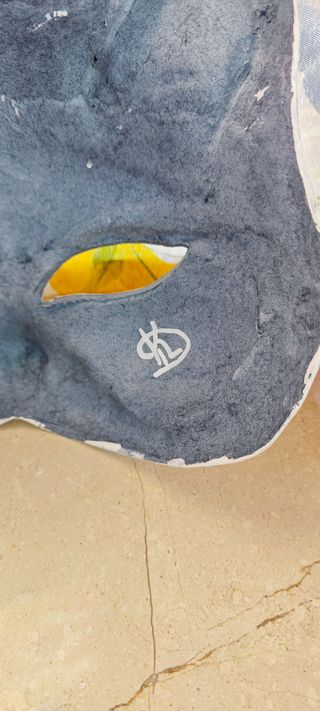 Maschera Gatto Veneziana Cartapesta Bianca