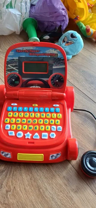 Ordenador Juguete Bilingüe Speedy Racer