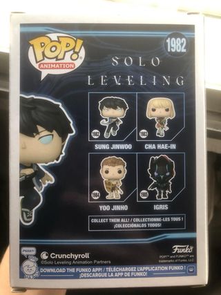 Funko Pop 1982 Solo Leveling Glow Chase