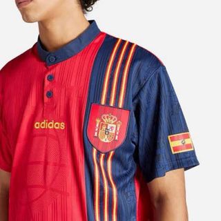 Camiseta Fútbol España Retro Adidas 1996-1998 Niño