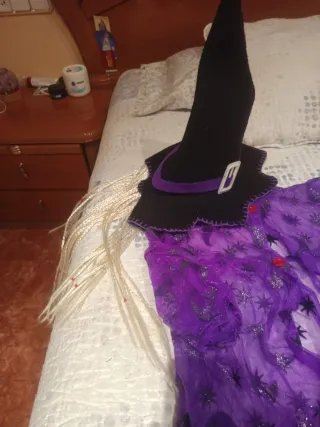 Disfraz Bruja Niña Talla 3-4