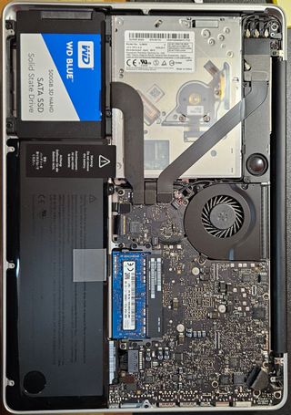MacBook Pro mid 2012 SSD 500GB + 8GB RAM