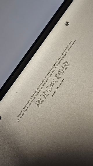 MacBook Pro mid 2012 SSD 500GB + 8GB RAM