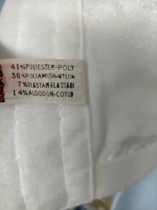 Sujetador Little Kiss 100B Blanco Encaje