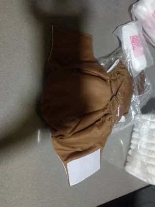 Pañales para perro marrones