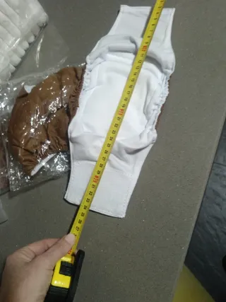 Pañales para perro marrones