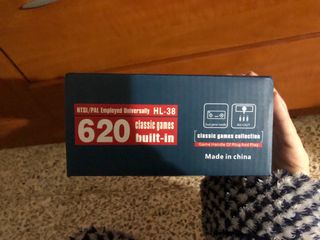 Mini consola 620 juegos clásicos