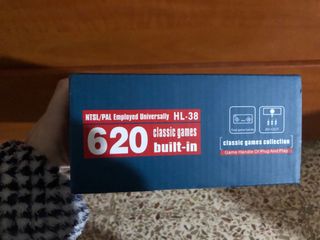 Mini consola 620 juegos clásicos