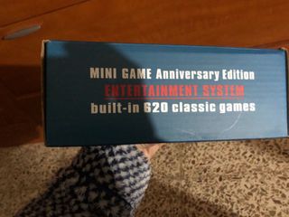 Mini consola 620 juegos clásicos