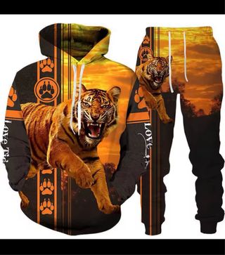 Chándal niño tigre talla 5-6 años