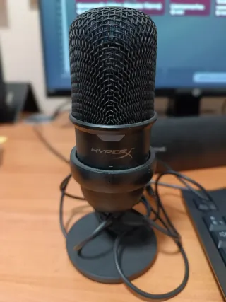 Micrófono HyperX SoloCast Negro