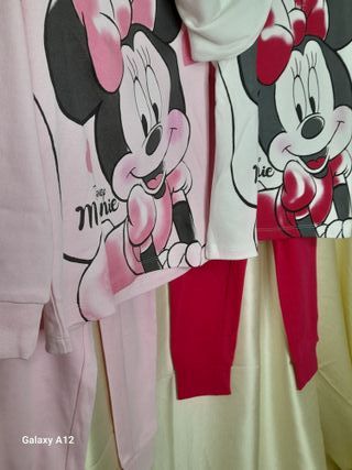 Set 2 pigiami bimba Minnie Disney cotone 5 anni