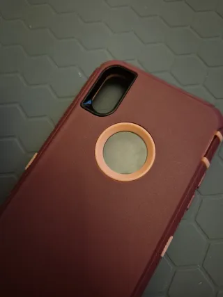 Custodia protettiva iPhone XR rossa