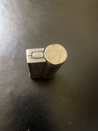 Accendino vintage metallo a benzina