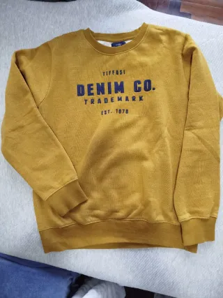 Sudadera Tiffosi Denim Co. Mostaza