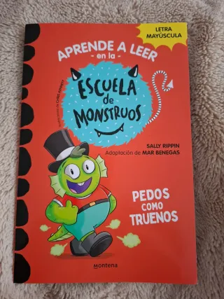 Libro aprende a leer - escuela de monstruos