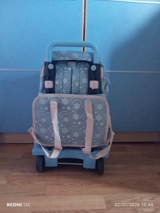 Mochila Frozen con ruedas