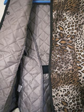 Chaleco F&F Leopardo Talla Única Sin Estrenar
