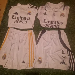 Conjunto Real Madrid Adidas Talla M de chic@.