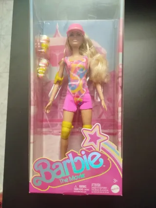 Barbie The Movie 2023 con pattini